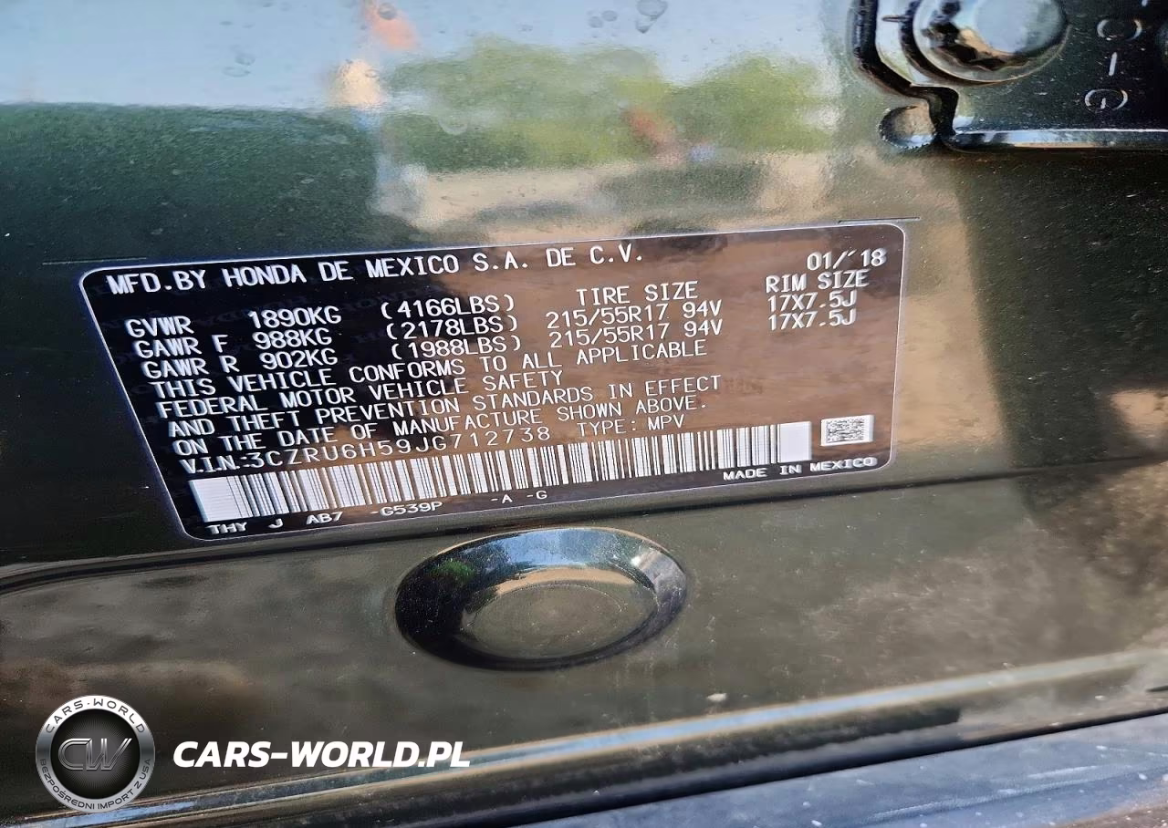 2018 Honda Hr-V Ex VIN:3CZRU6H59JG712738 - 13