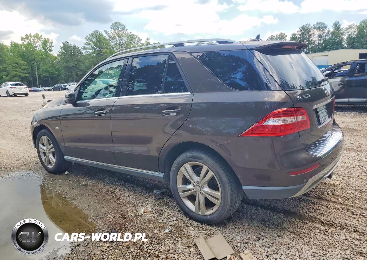 2012 Mercedes-Benz Ml 350 Bluetec VIN:4JGDA2EB9CA011853 - 2