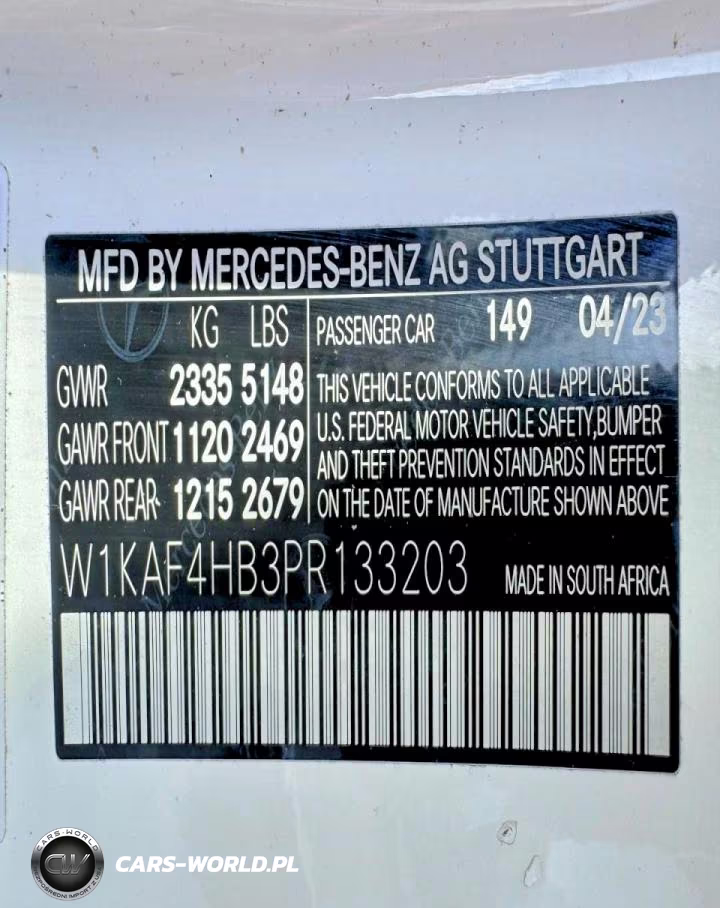2023 Mercedes-Benz C 300 4Matic VIN:W1KAF4HB3PR133203 - 10