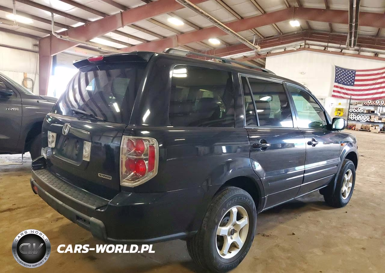 2008 Honda Pilot Exl VIN:5FNYF185X8B005906 - 3