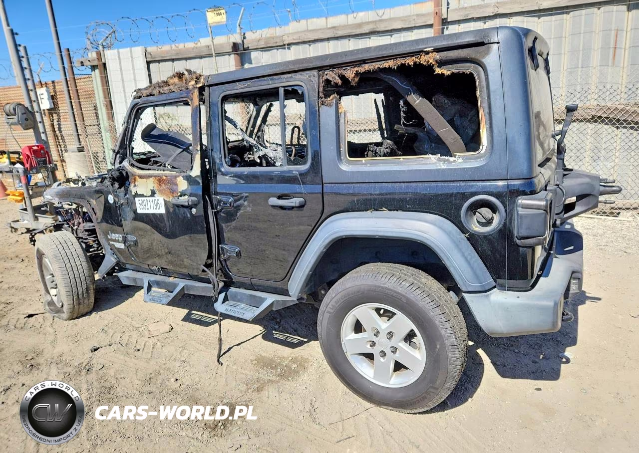 2019 Jeep Wrangler Unlimited Sport S 4X4 VIN:1C4HJXDNXKW588794 - 2