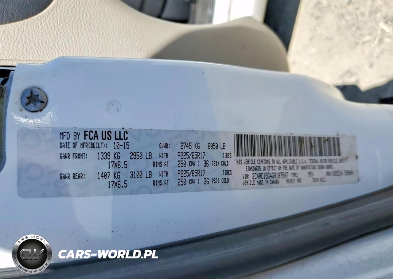 2016 Chrysler Town And Country VIN:2C4RC1BG4GR187547 - 13