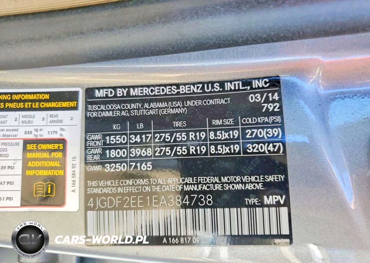2014 Mercedes-Benz Gl 350 Bluetec VIN:4JGDF2EE1EA384738 - 13