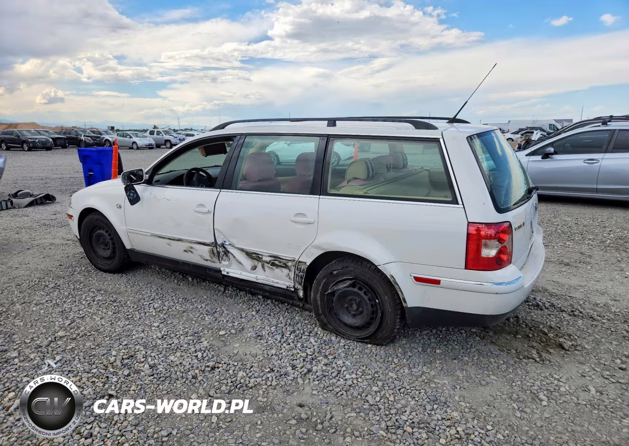 2002 Volkswagen Passat Gls VIN:WVWVD63B72E334428 - 2