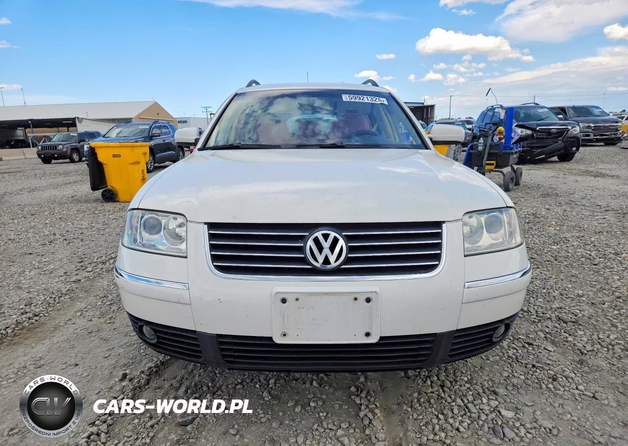 2002 Volkswagen Passat Gls VIN:WVWVD63B72E334428 - 5
