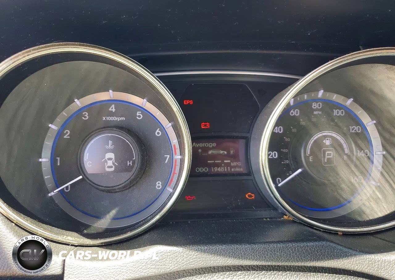 2012 Hyundai Sonata Gls VIN:5NPEB4AC2CH447033 - 9