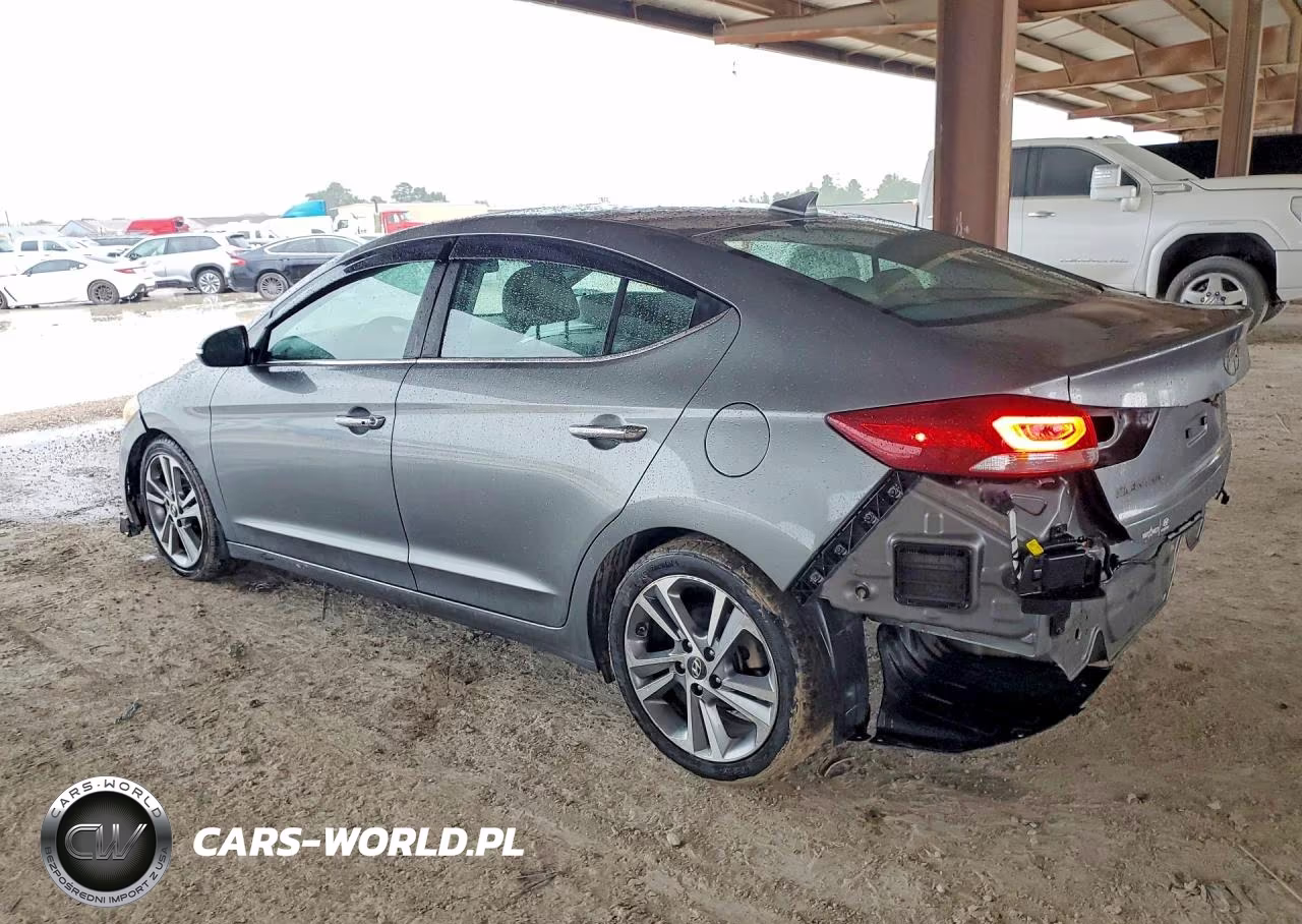 2017 Hyundai Elantra Limited VIN:KMHD84LF6HU128017 - 2