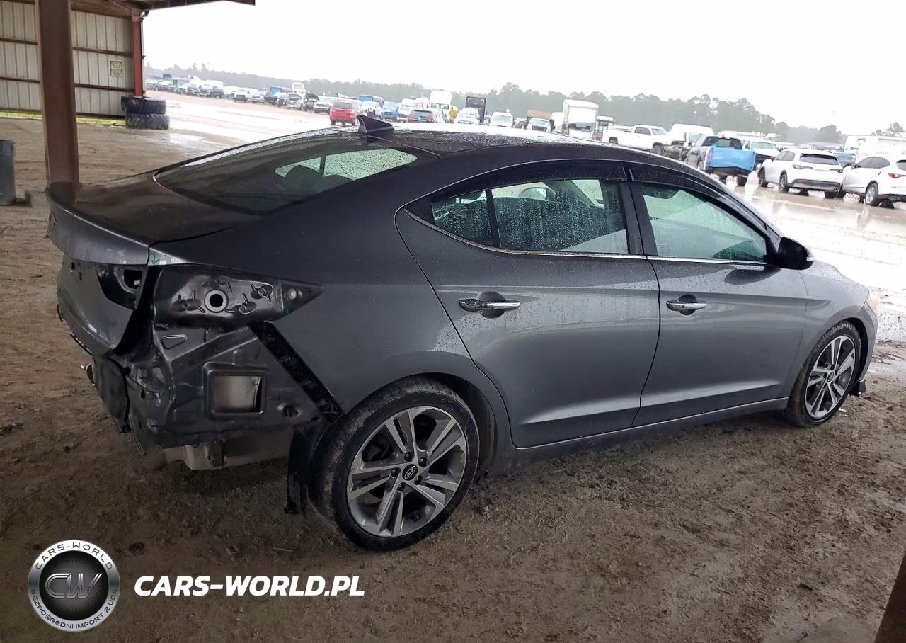 2017 Hyundai Elantra Limited VIN:KMHD84LF6HU128017 - 3