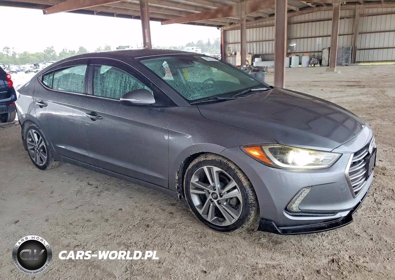 2017 Hyundai Elantra Limited VIN:KMHD84LF6HU128017 - 4