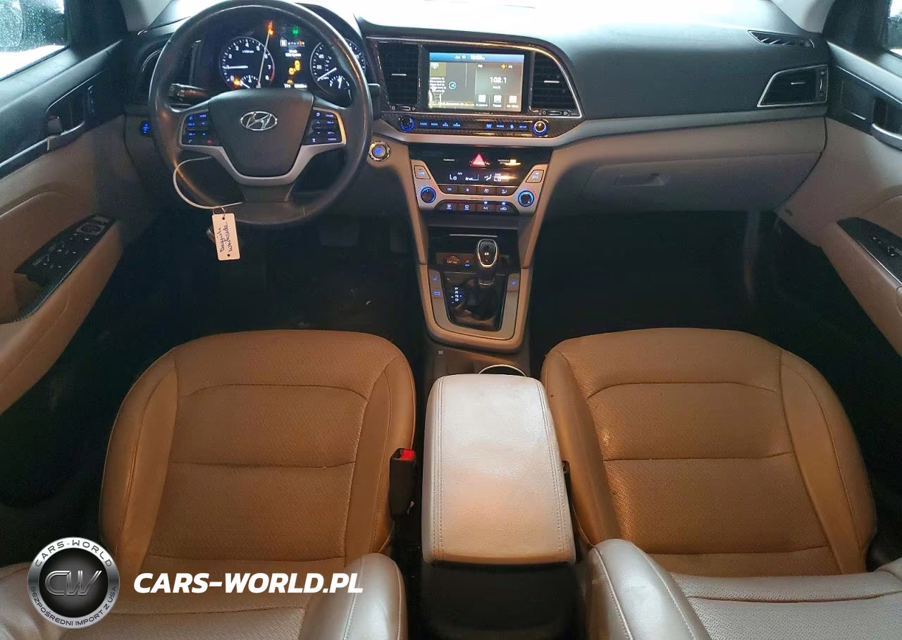 2017 Hyundai Elantra Limited VIN:KMHD84LF6HU128017 - 8