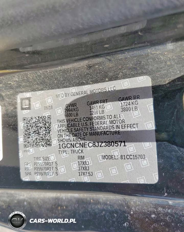 2018 Chevrolet Silverado C1500 VIN:1GCNCNEC8JZ380571 - 12