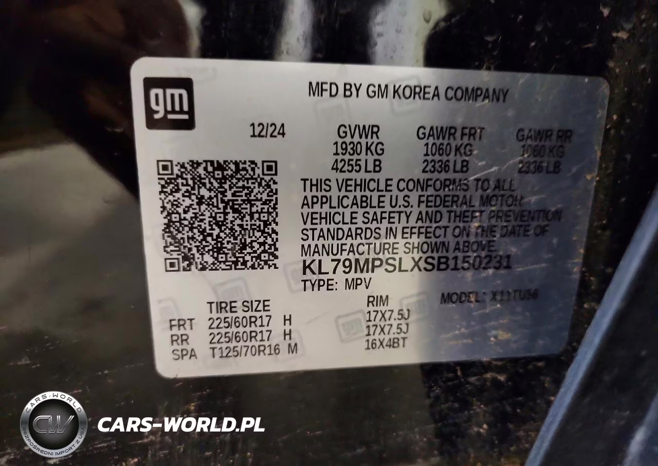 2025 Chevrolet Trailblazer Lt VIN:KL79MPSLXSB150231 - 13