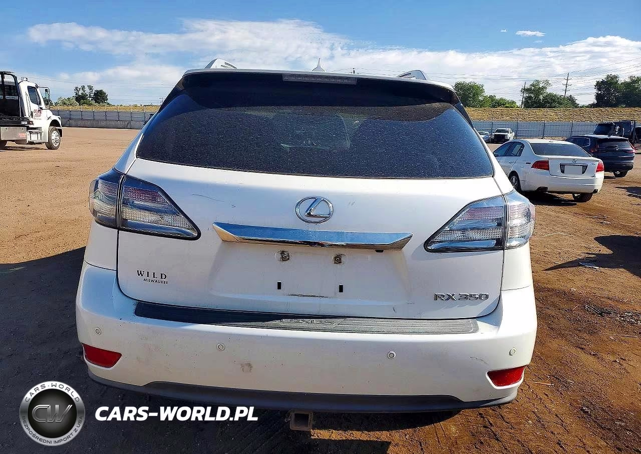 2012 Lexus Rx 350 VIN:2T2BK1BAXCC131330 - 6