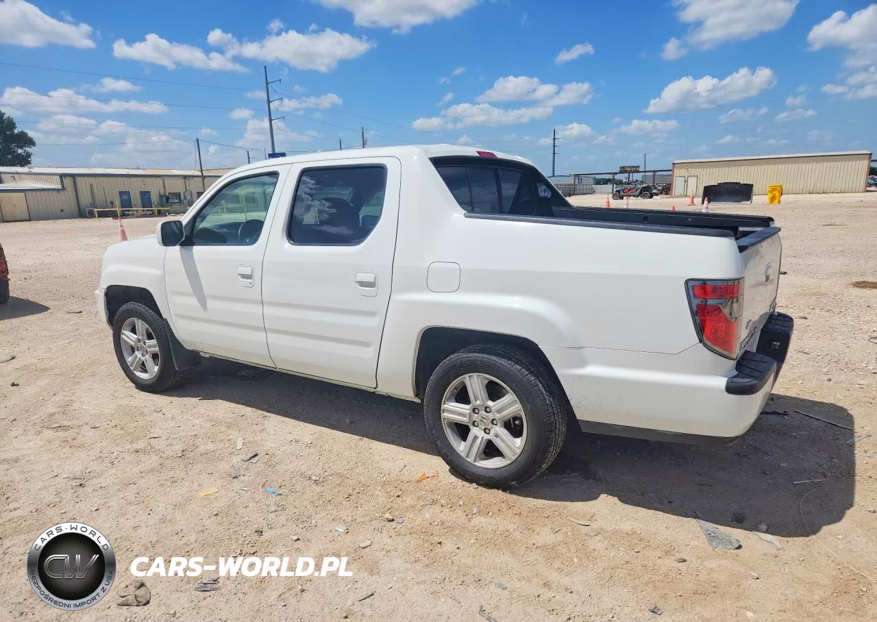 2012 Honda Ridgeline Rtl VIN:5FPYK1F53CB458621 - 2
