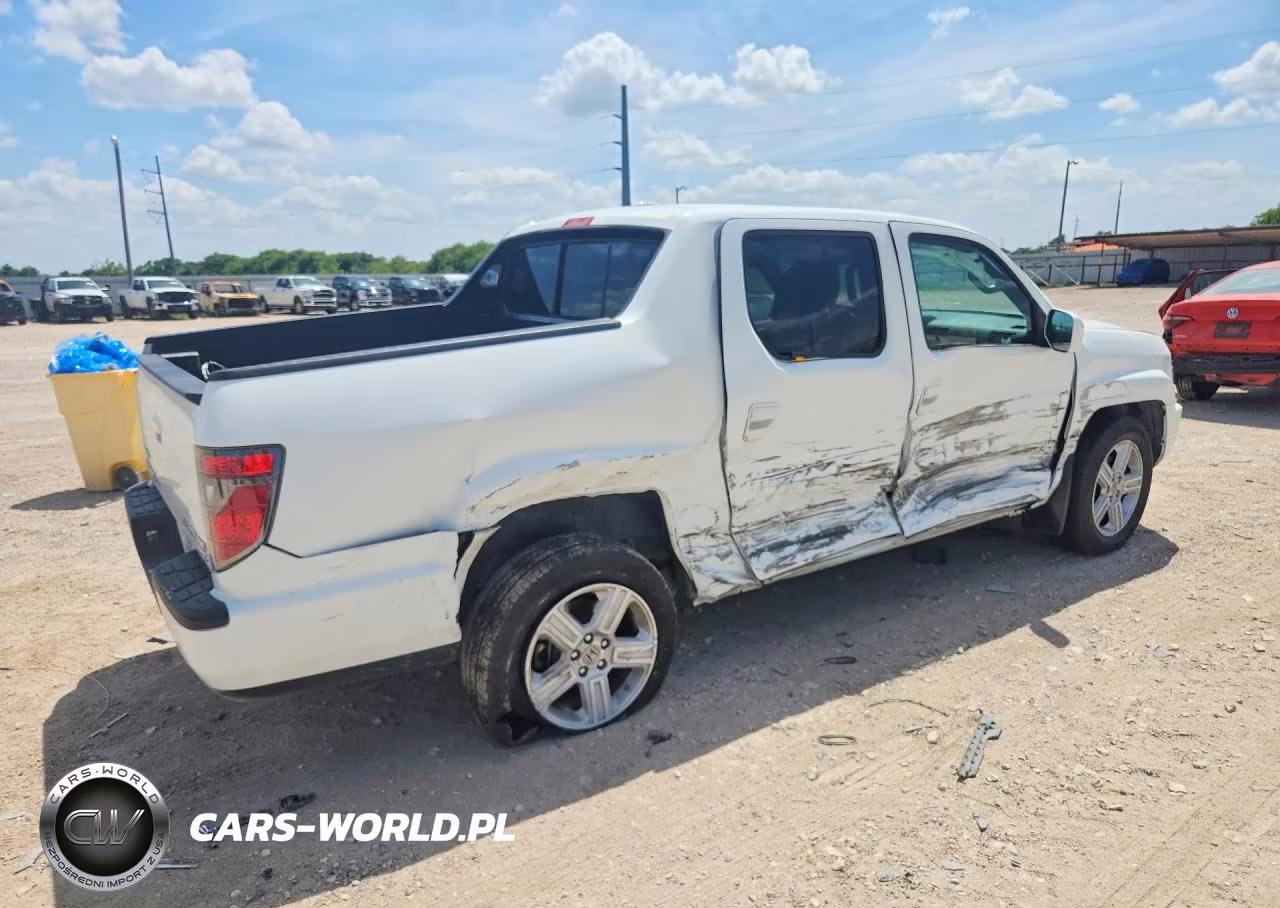 2012 Honda Ridgeline Rtl VIN:5FPYK1F53CB458621 - 3