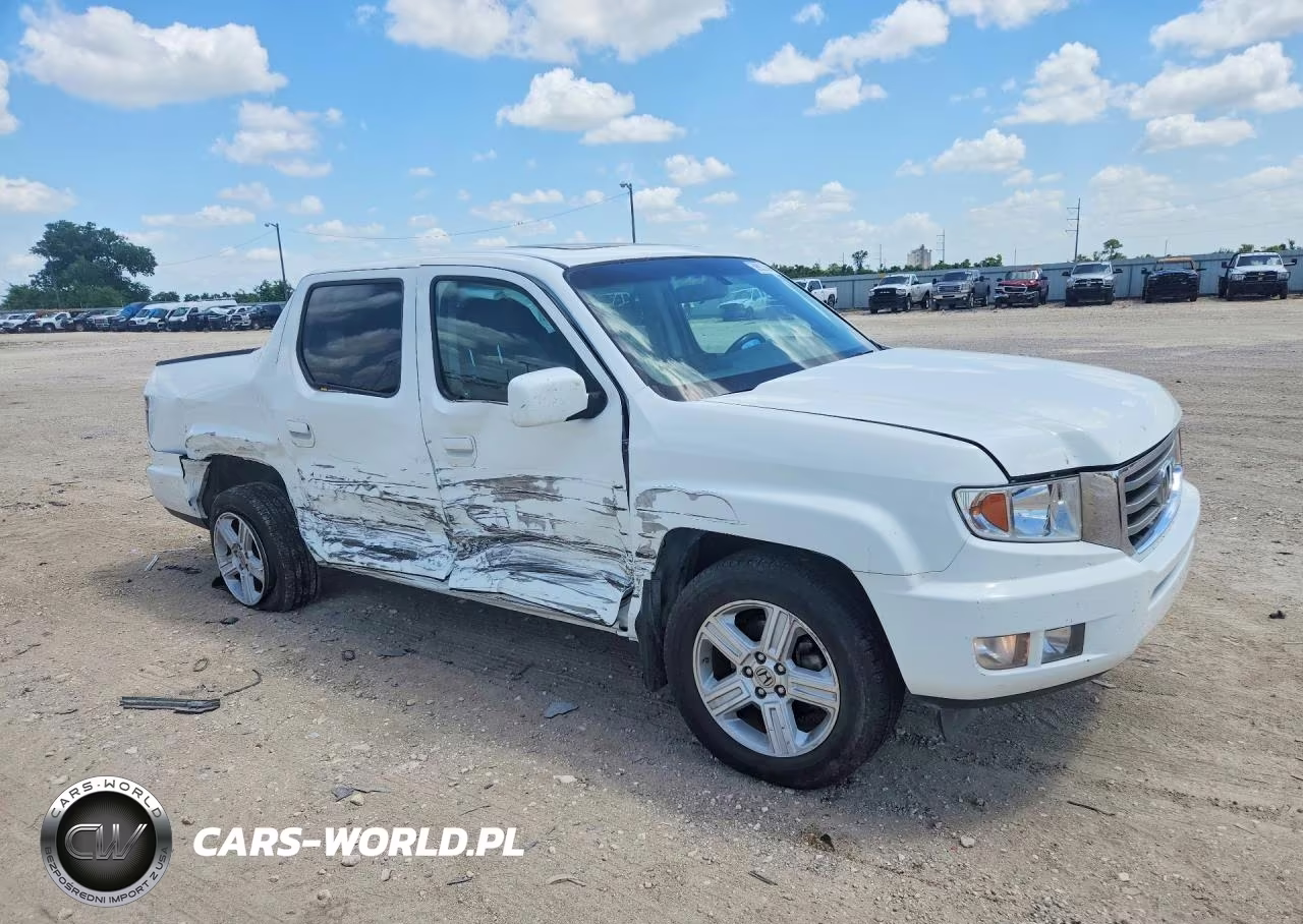 2012 Honda Ridgeline Rtl VIN:5FPYK1F53CB458621 - 4