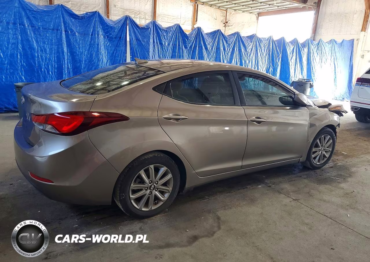 2016 Hyundai Elantra Se VIN:5NPDH4AE0GH749096 - 3