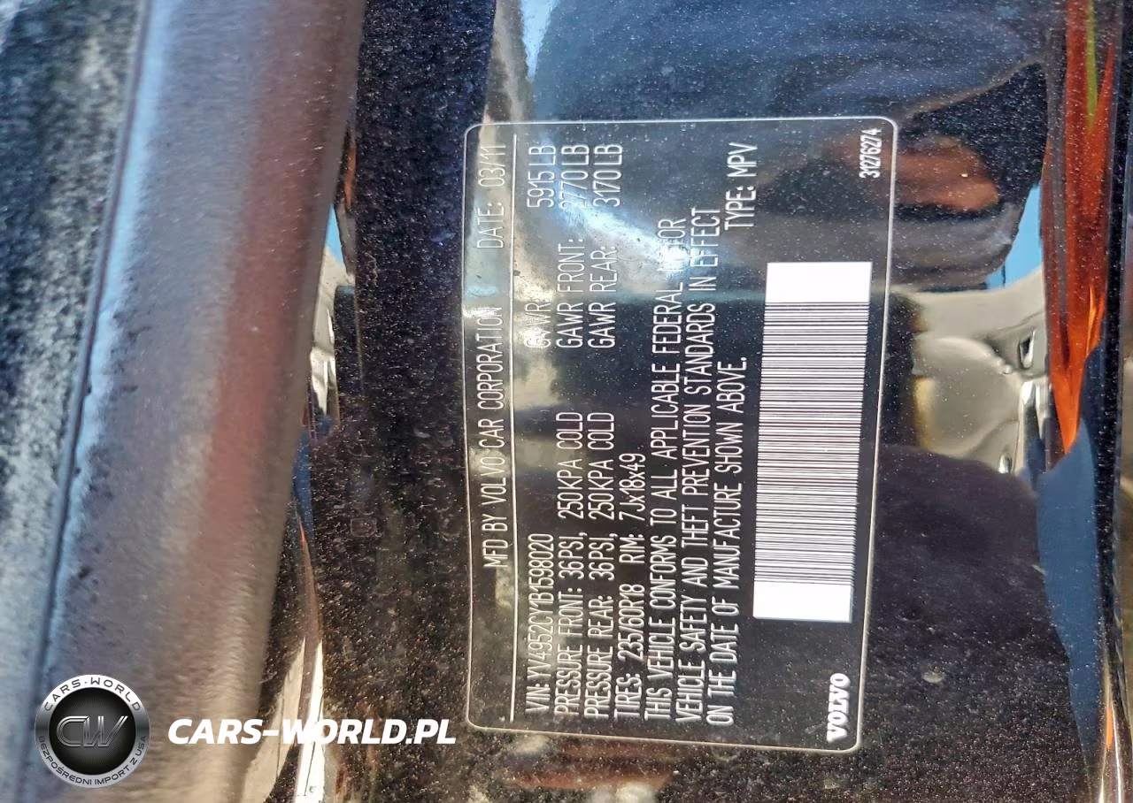 2011 Volvo Xc90 3.2 VIN:YV4952CY1B1598020 - 27