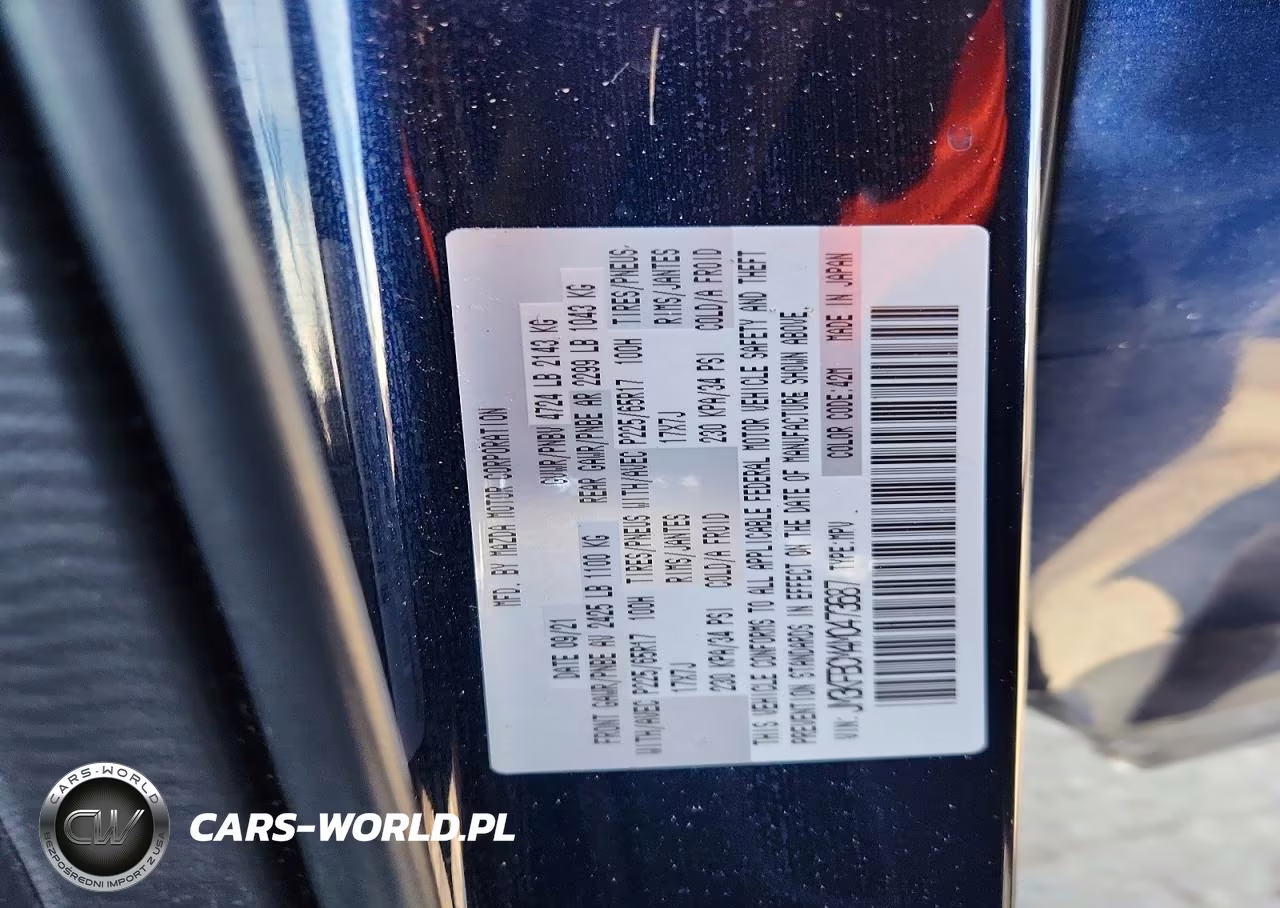 2021 Mazda Cx-5 Touring VIN:JM3KFBCM4M0473687 - 13