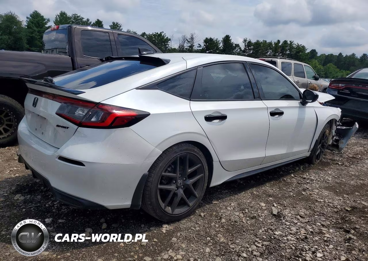 2024 Honda Civic Sport VIN:19XFL2H88RE018306 - 3