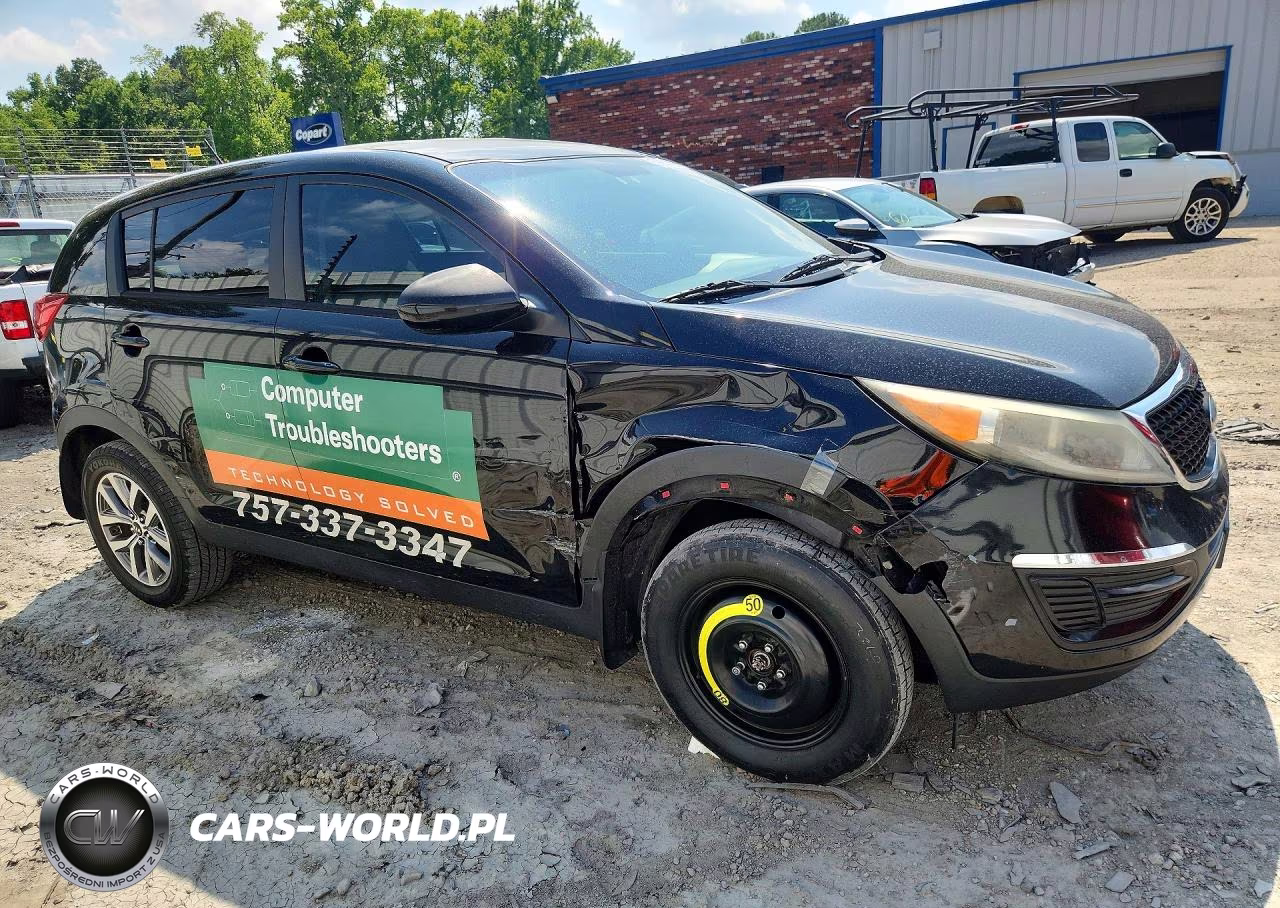 2014 Kia Sportage Lx VIN:KNDPB3AC5E7567323 - 4