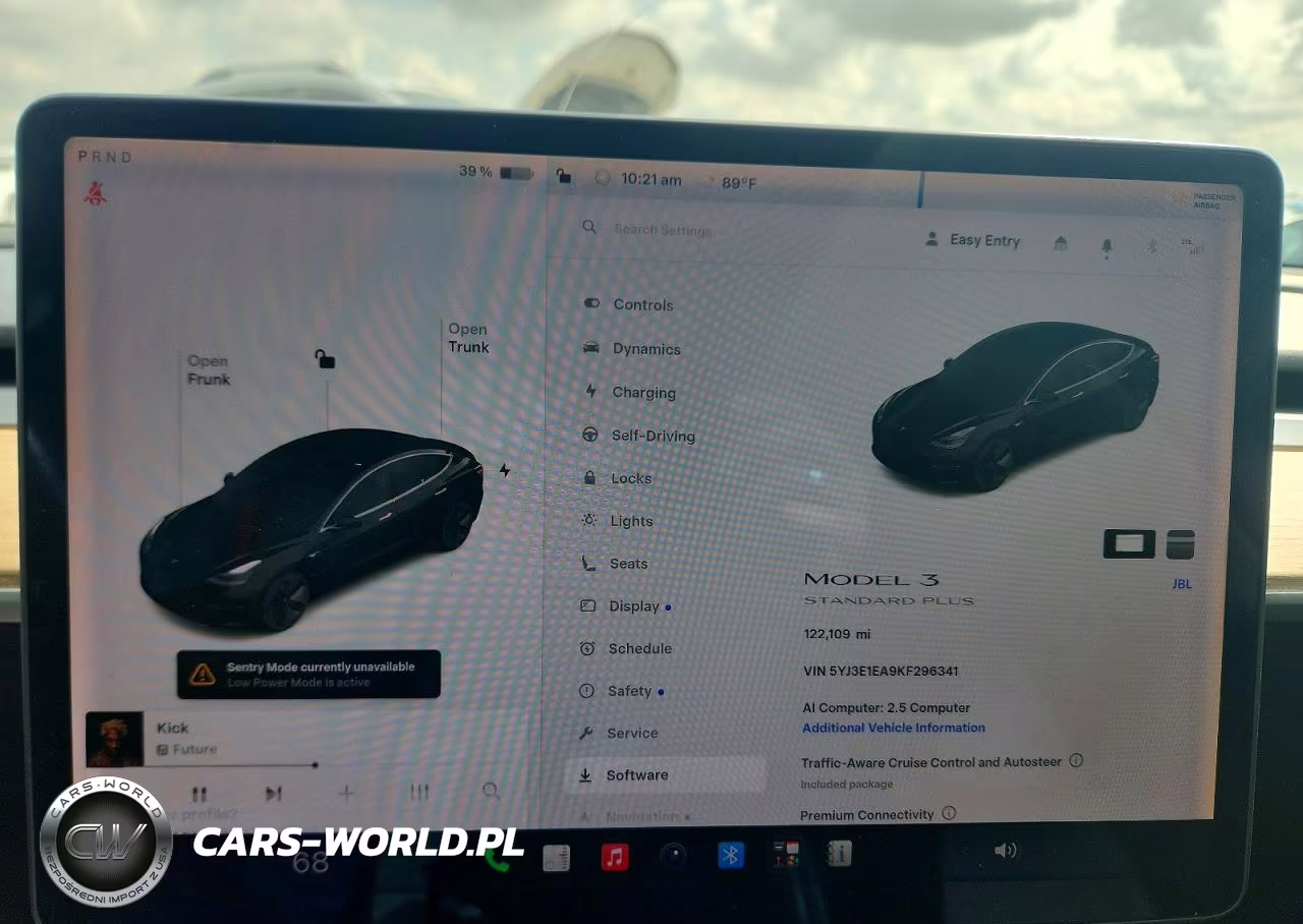 2019 Tesla Model 3 VIN:5YJ3E1EA9KF296341 - 9