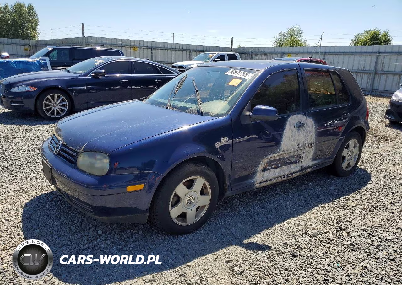 2002 Volkswagen Golf Gls VIN:9BWGB61J124071356 - 1