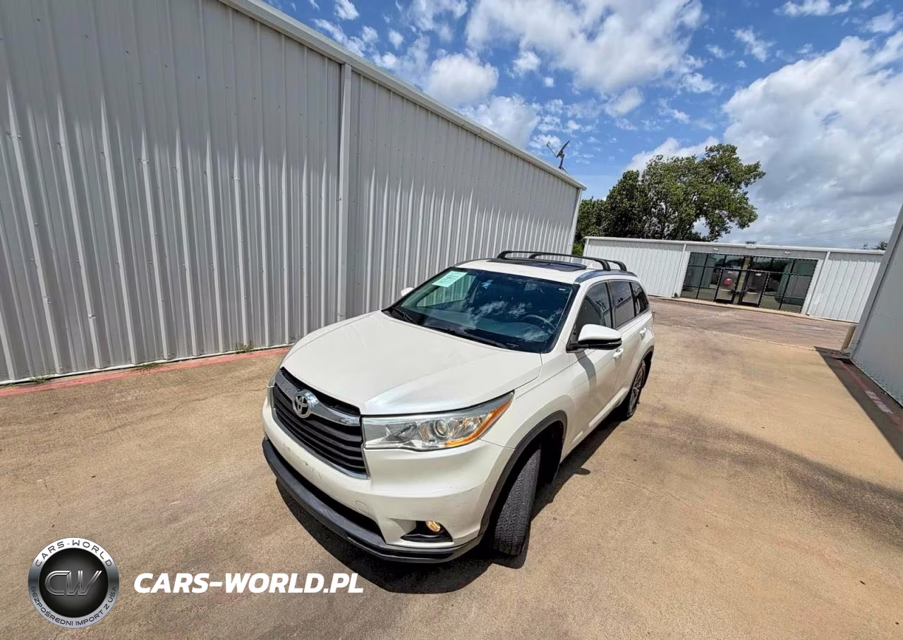 2014 Toyota Highlander Xle VIN:5TDJKRFH4ES016030 - 2