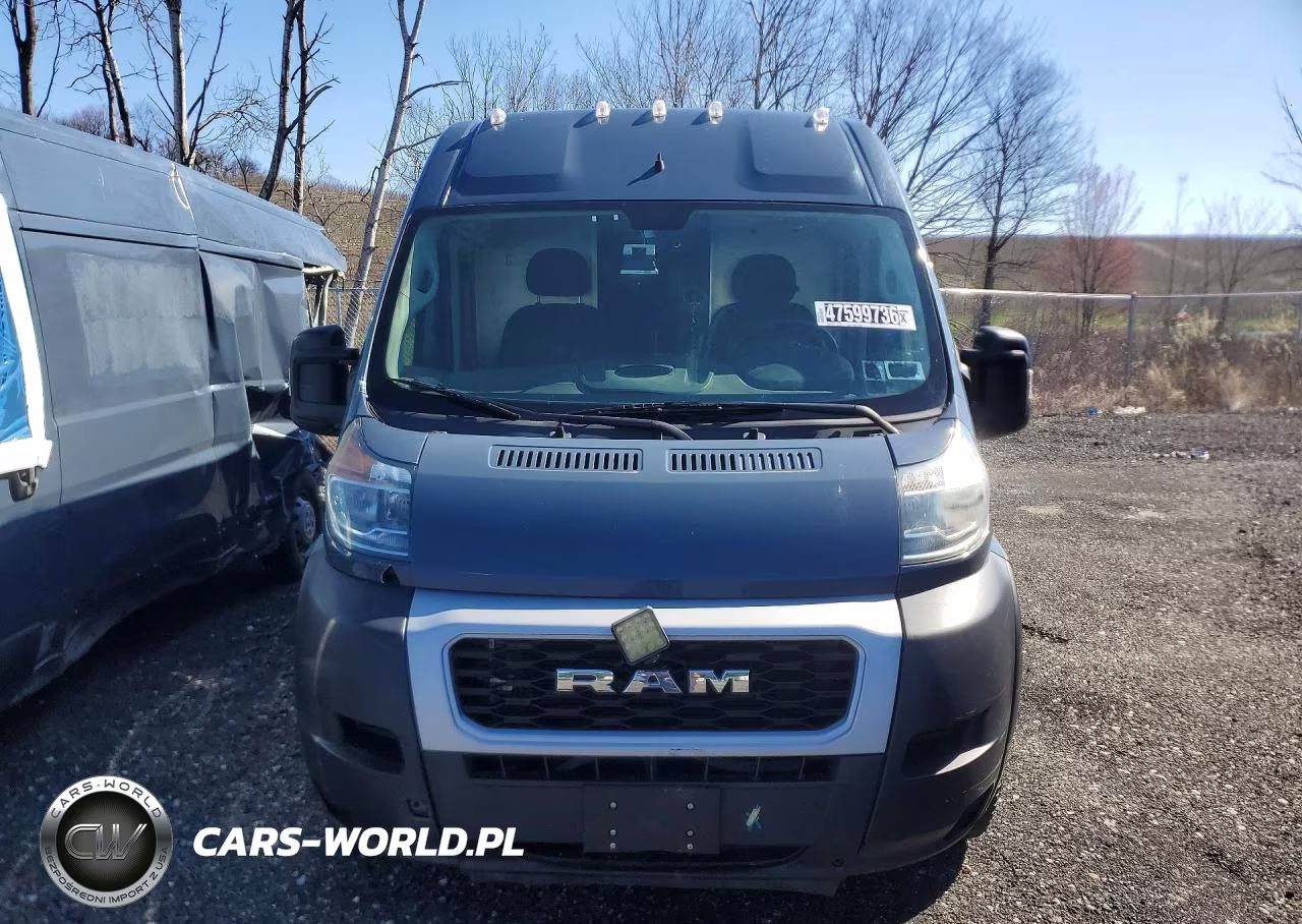 2020 Ram Promaster 3500 Delivery Van VIN:3C6URVJG4LE128647 - 5