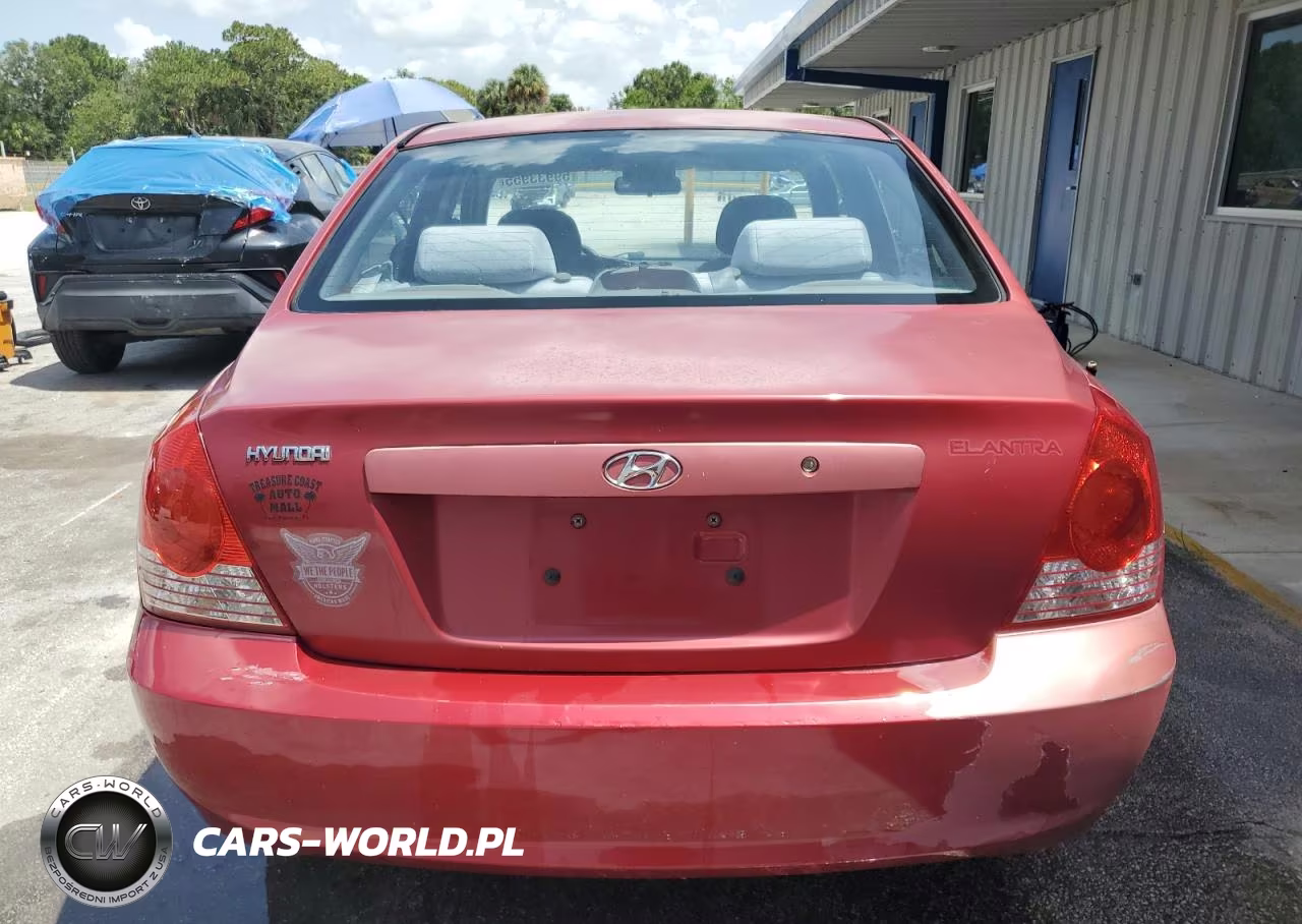 2006 Hyundai Elantra Gls VIN:KMHDN46D96U295312 - 6