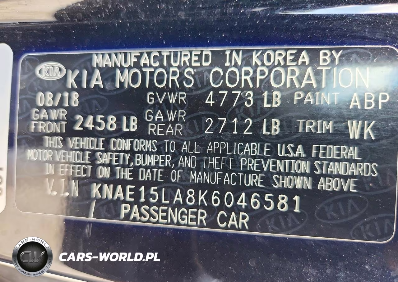 2019 Kia Stinger Base VIN:KNAE15LA8K6046581 - 13