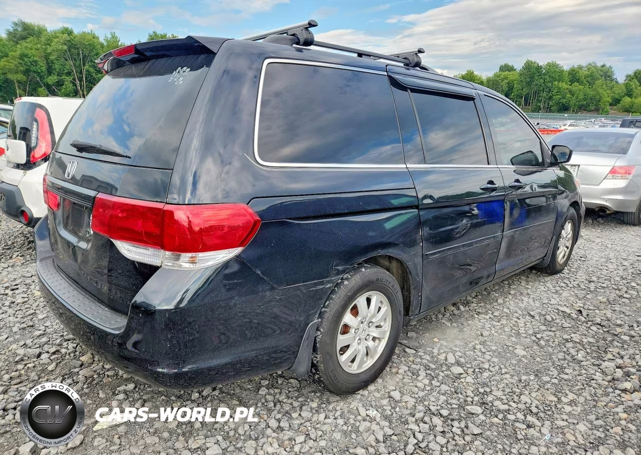 2009 Honda Odyssey Exl VIN:5FNRL38659B057639 - 3