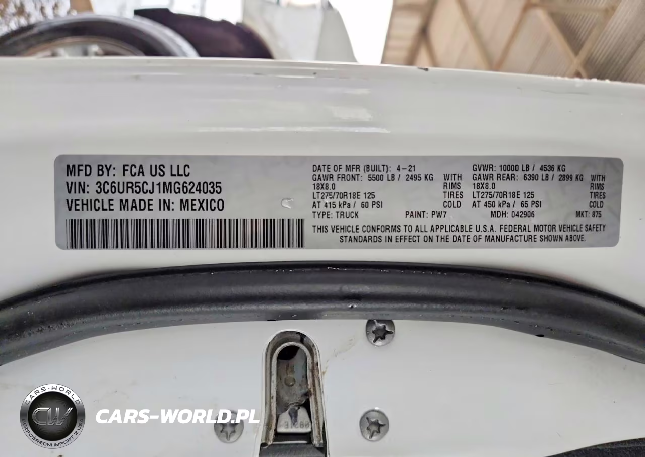 2021 Ram 2500 Tradesman VIN:3C6UR5CJ1MG624035 - 12