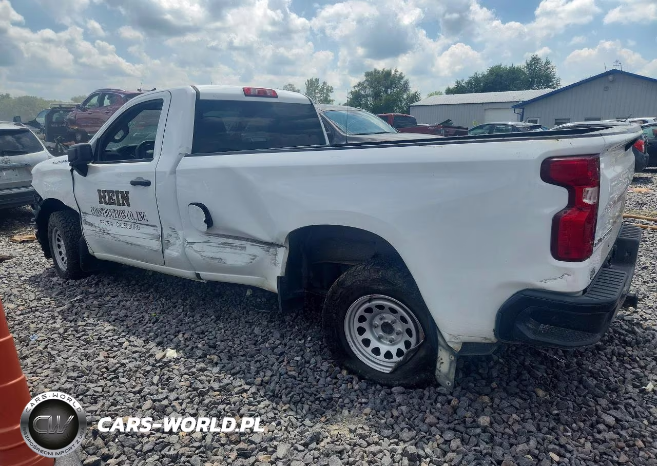 2021 Chevrolet Silverado C1500 VIN:3GCNWAEH7MG117763 - 2