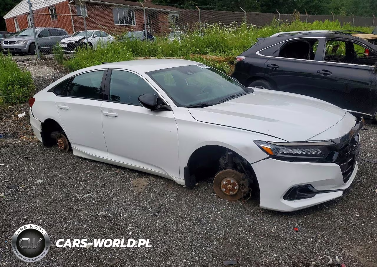 2022 Honda Accord Sport VIN:1HGCV1F31NA124495 - 4