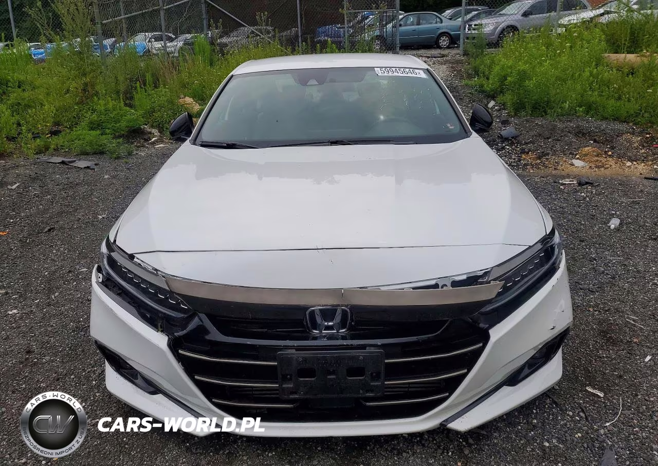 2022 Honda Accord Sport VIN:1HGCV1F31NA124495 - 5