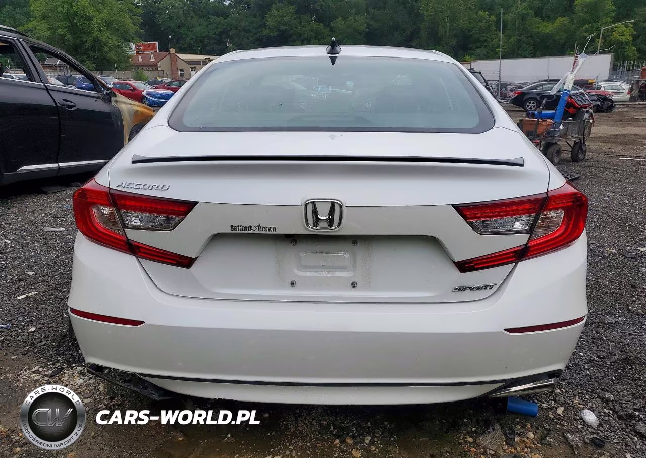 2022 Honda Accord Sport VIN:1HGCV1F31NA124495 - 6