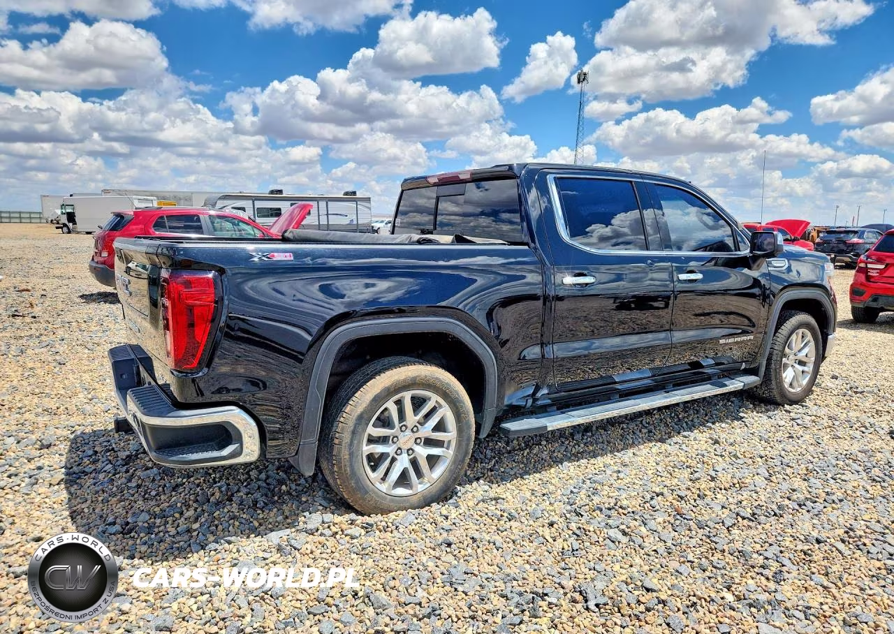 2021 GMC Sierra K1500 Slt VIN:1GTU9DED1MZ388142 - 3
