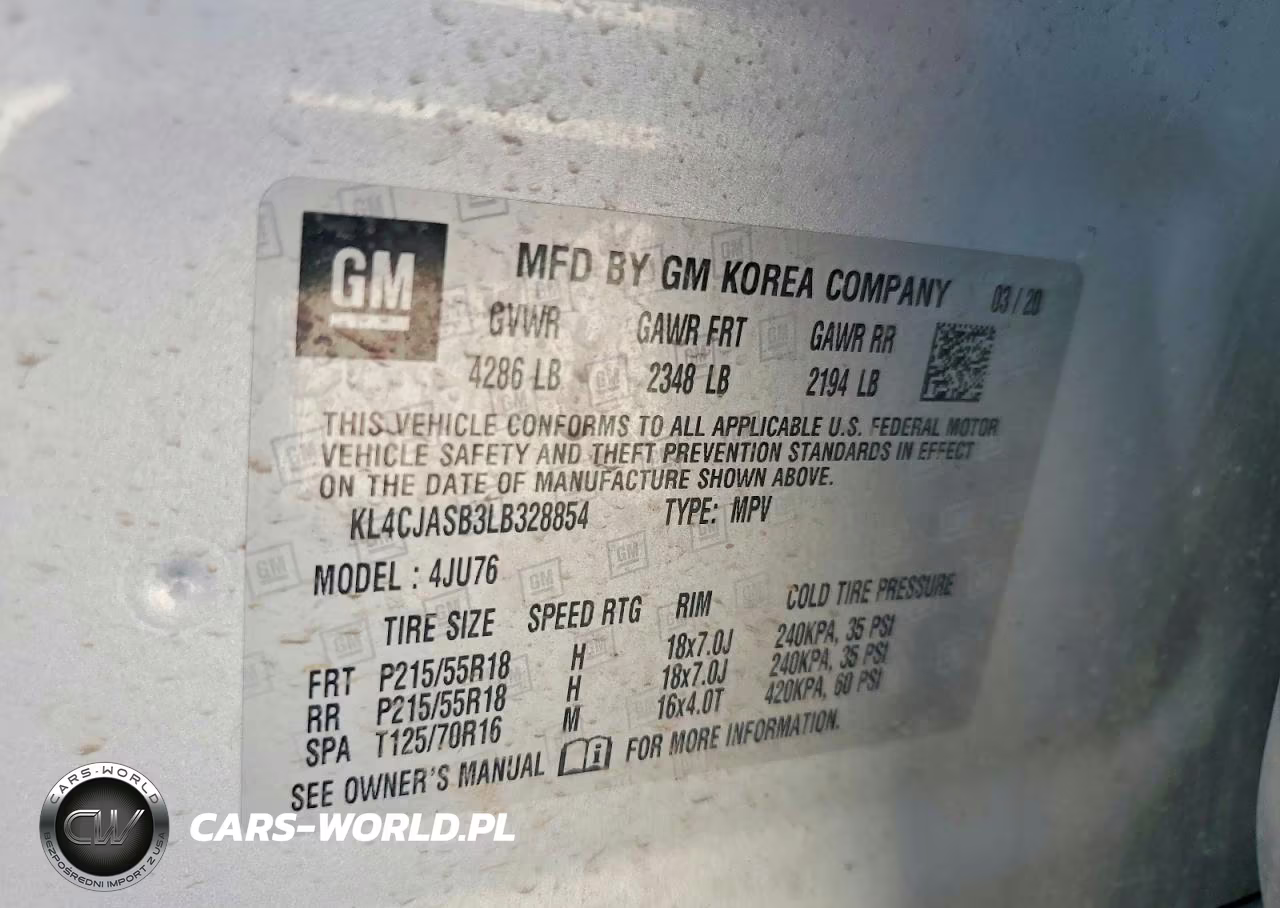 2020 Buick Encore Preferred VIN:KL4CJASB3LB328854 - 13