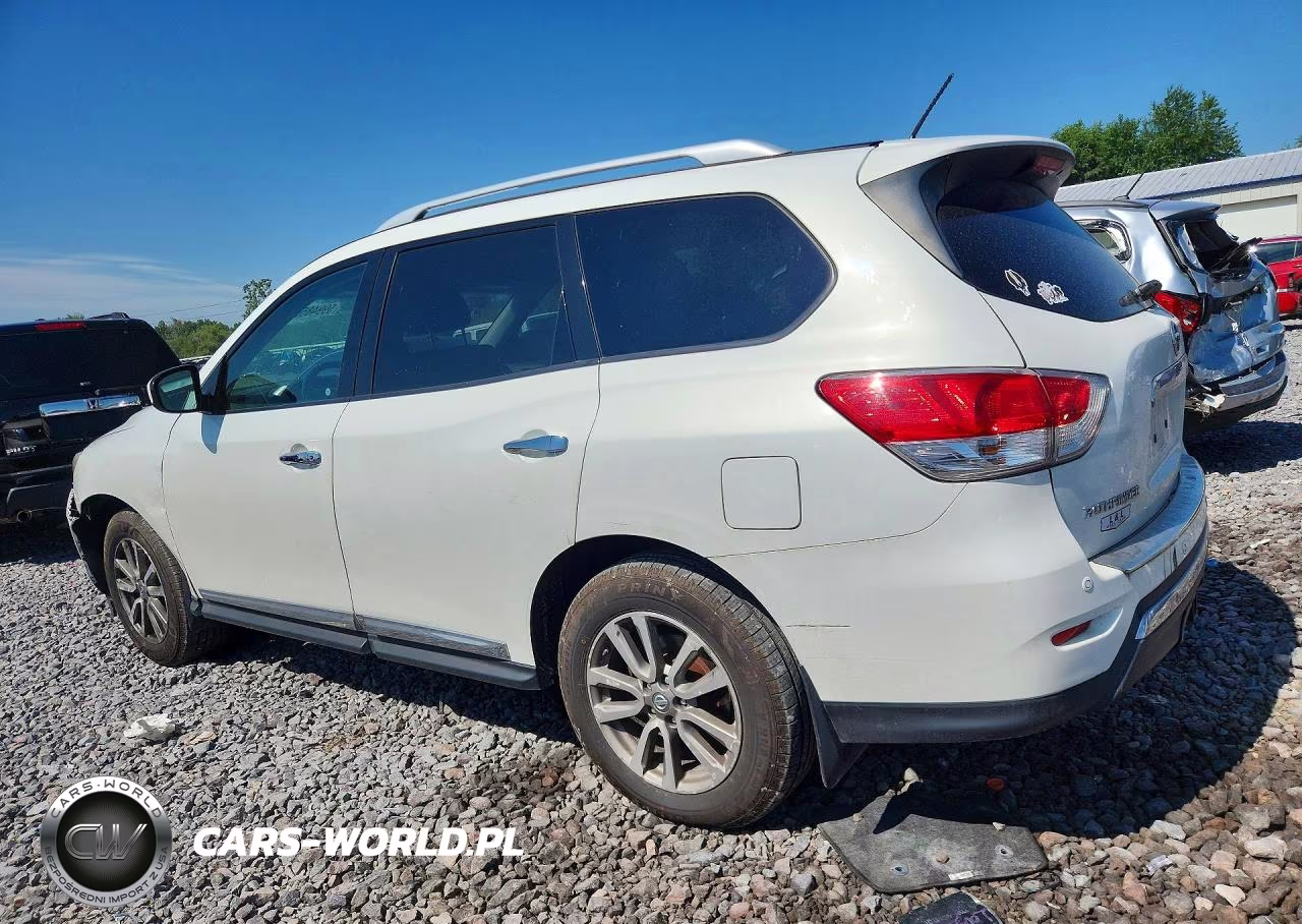 2014 Nissan Pathfinder Sl VIN:5N1AR2MM7EC655552 - 2