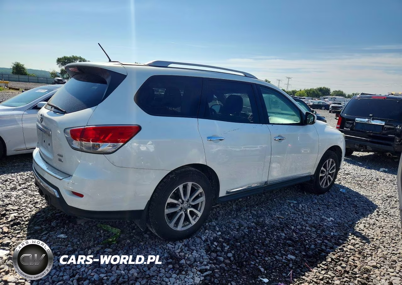 2014 Nissan Pathfinder Sl VIN:5N1AR2MM7EC655552 - 3