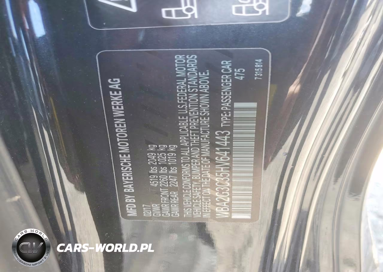 2017 BMW M240Xi VIN:WBA2G3C35HV641443 - 12
