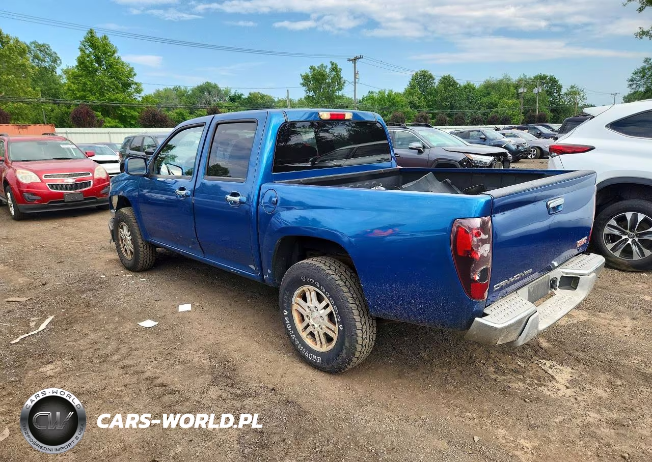 2012 GMC Canyon Sle VIN:1GTH6MFE6C8137929 - 2