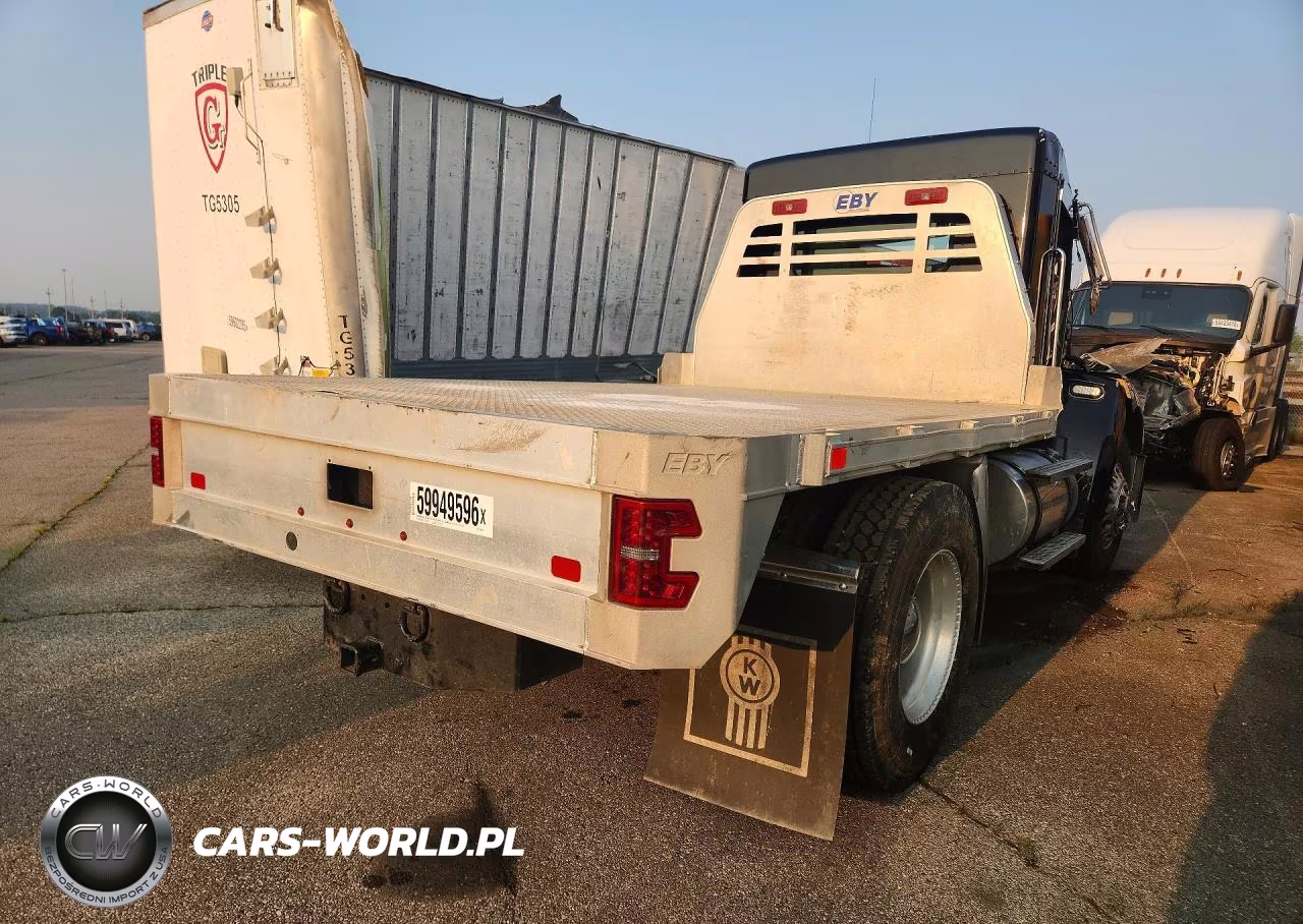 2004 Kenworth T300 Flatbed Truck VIN:2XKMAD7XX4M060504 - 3