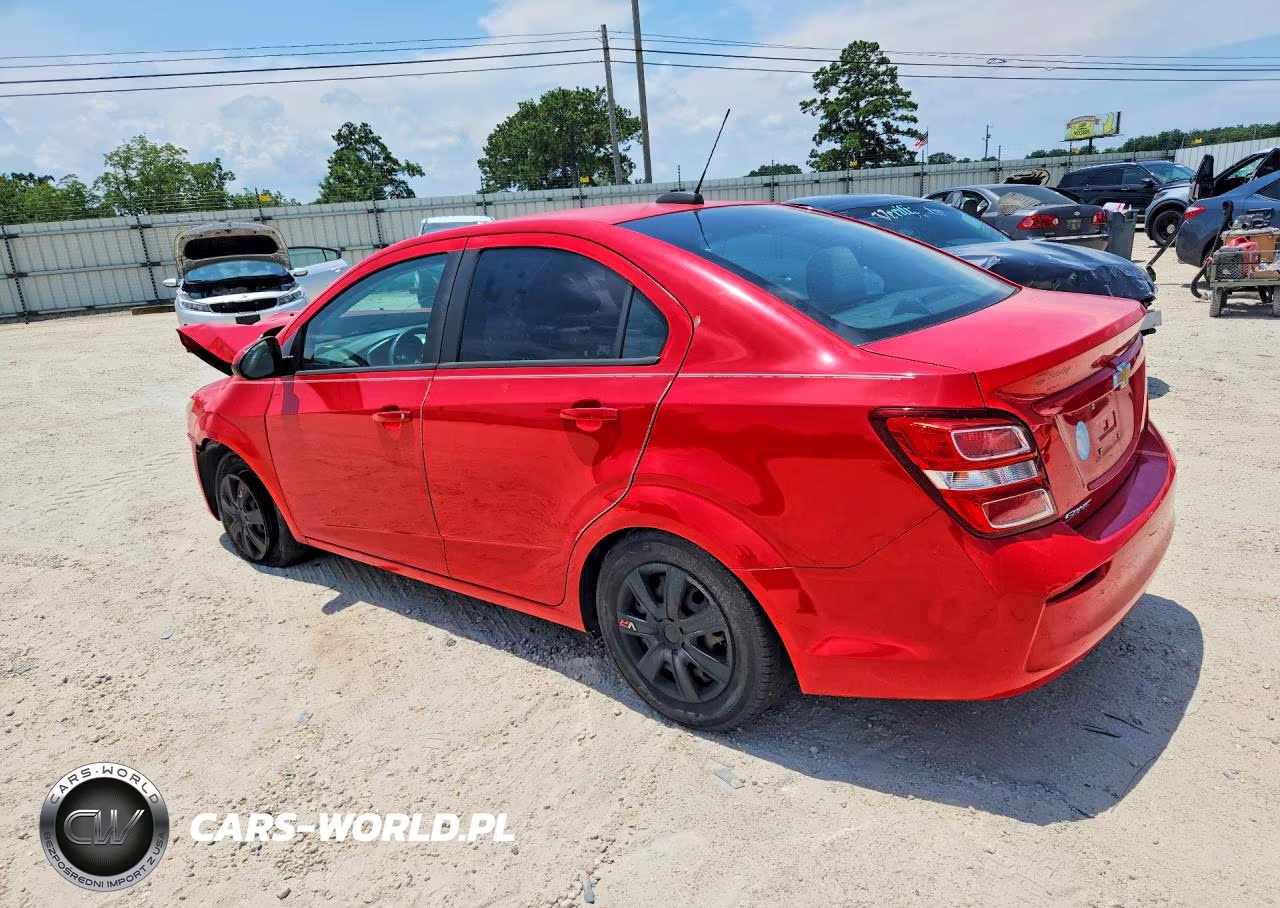 2017 Chevrolet Sonic Ls VIN:1G1JB5SH7H4156824 - 2