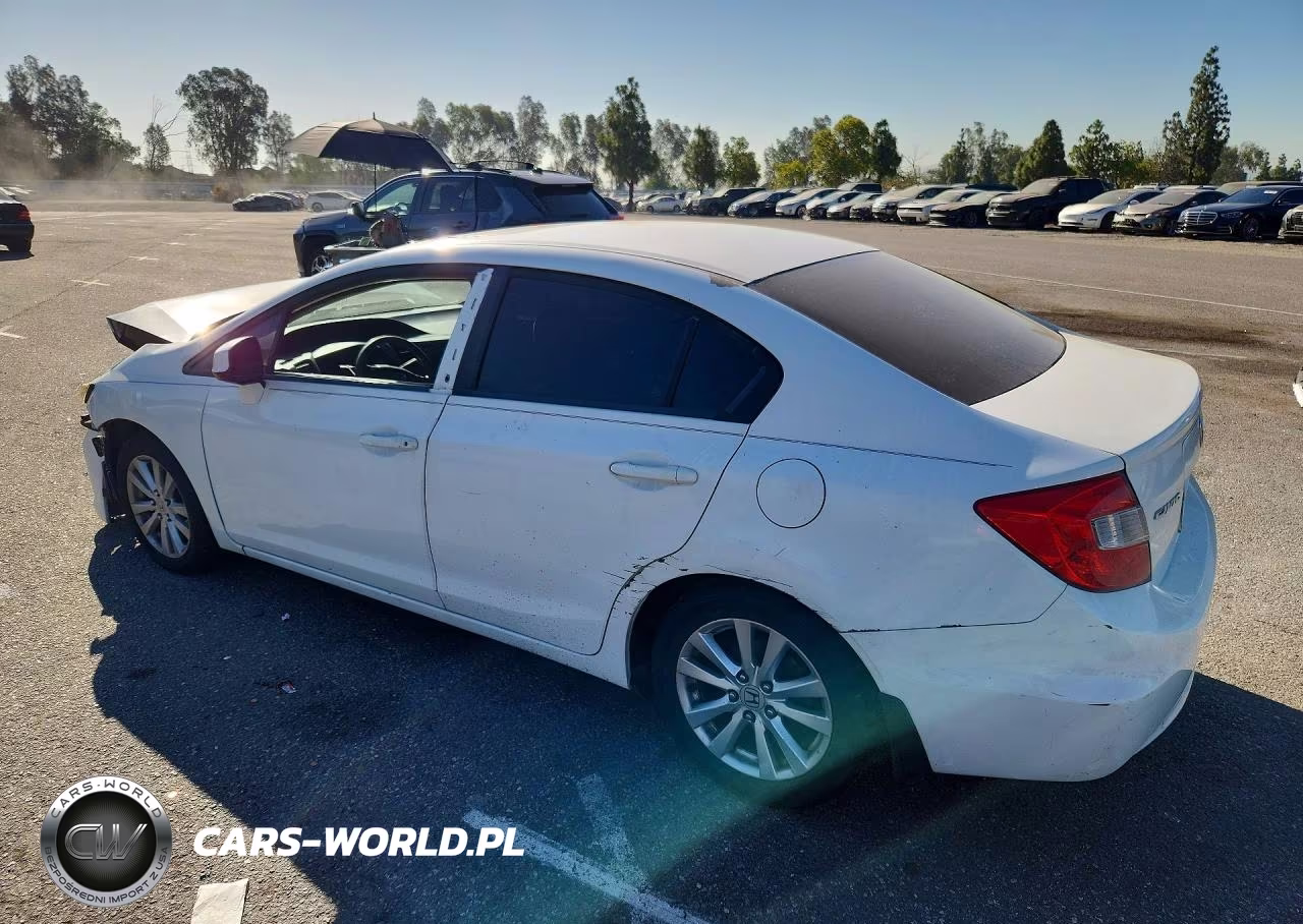 2012 Honda Civic Ex VIN:2HGFB2F86CH525448 - 2