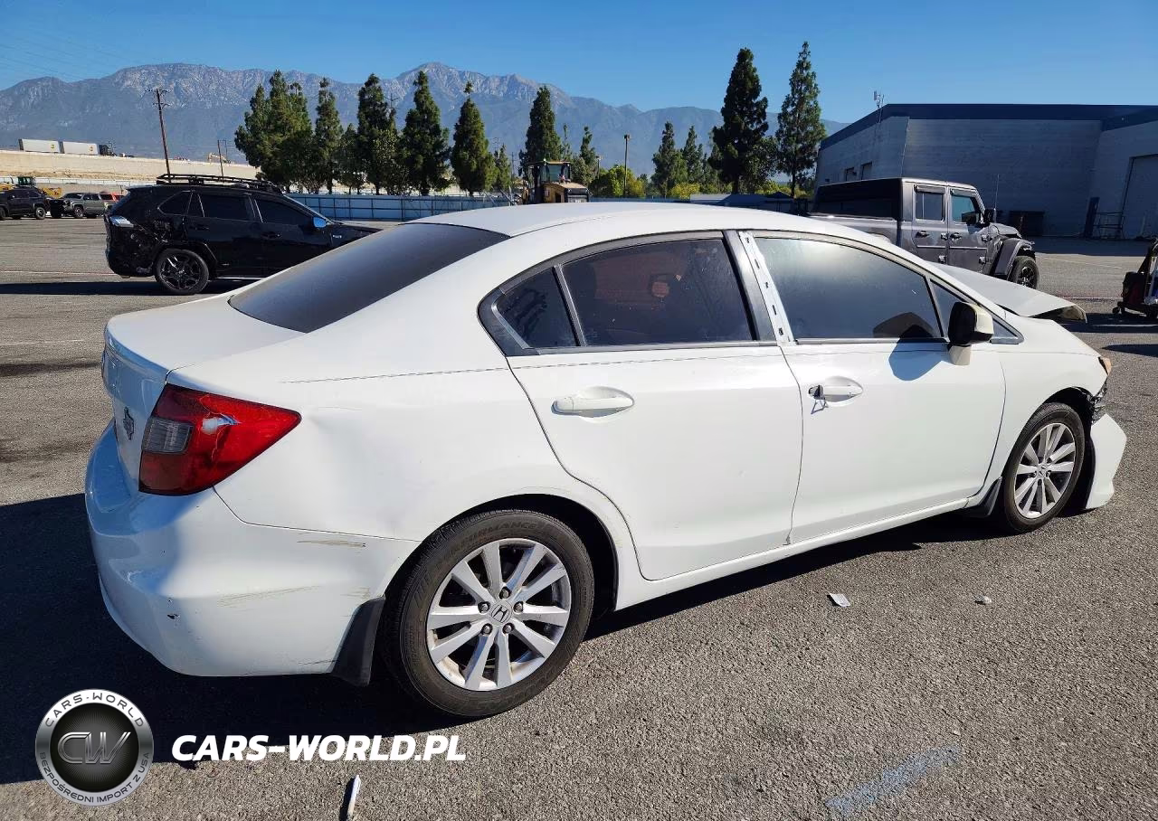 2012 Honda Civic Ex VIN:2HGFB2F86CH525448 - 3