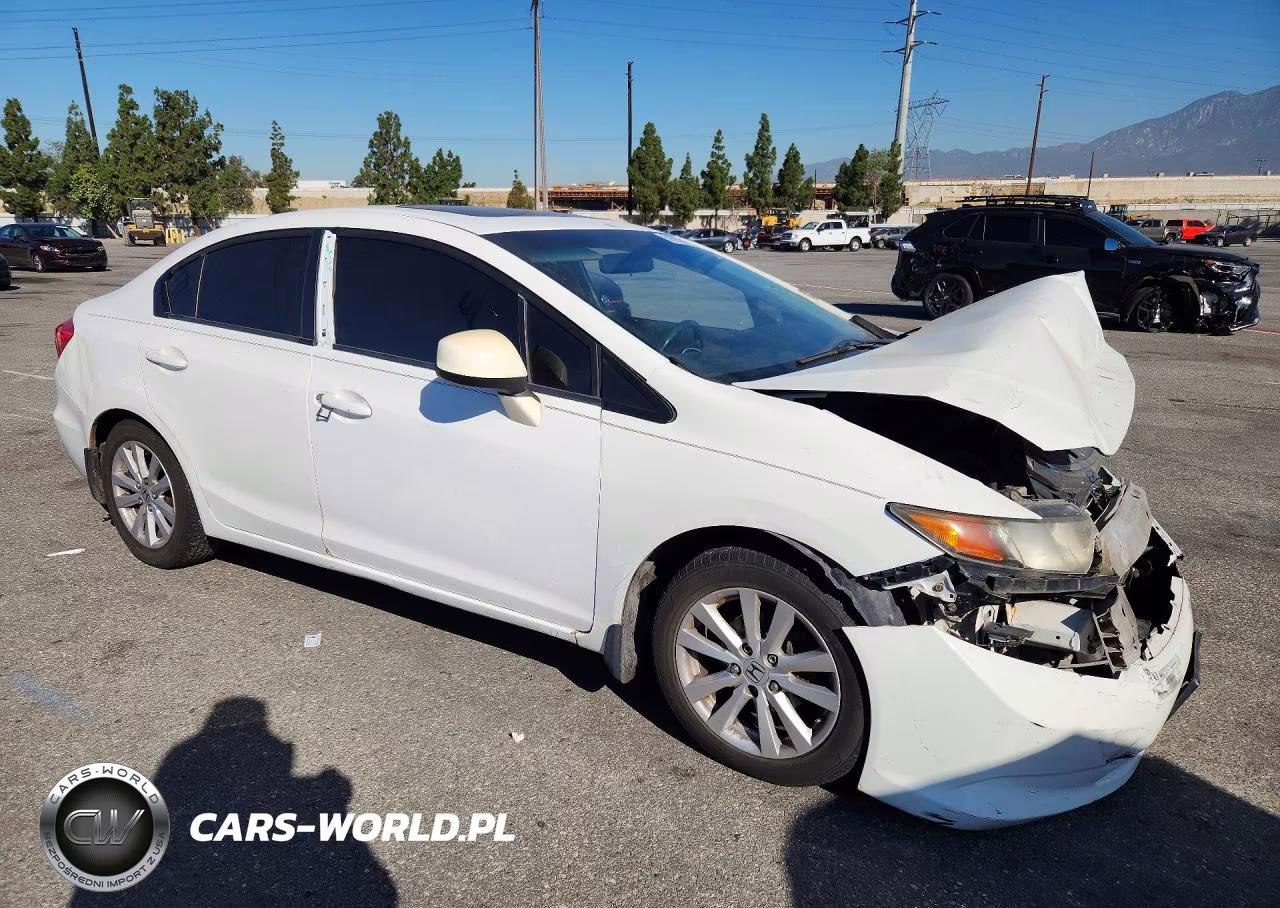 2012 Honda Civic Ex VIN:2HGFB2F86CH525448 - 4