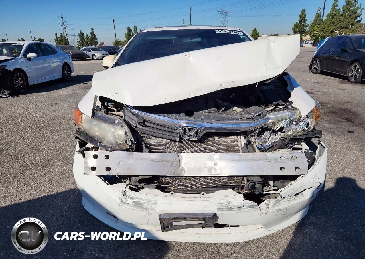 2012 Honda Civic Ex VIN:2HGFB2F86CH525448 - 5