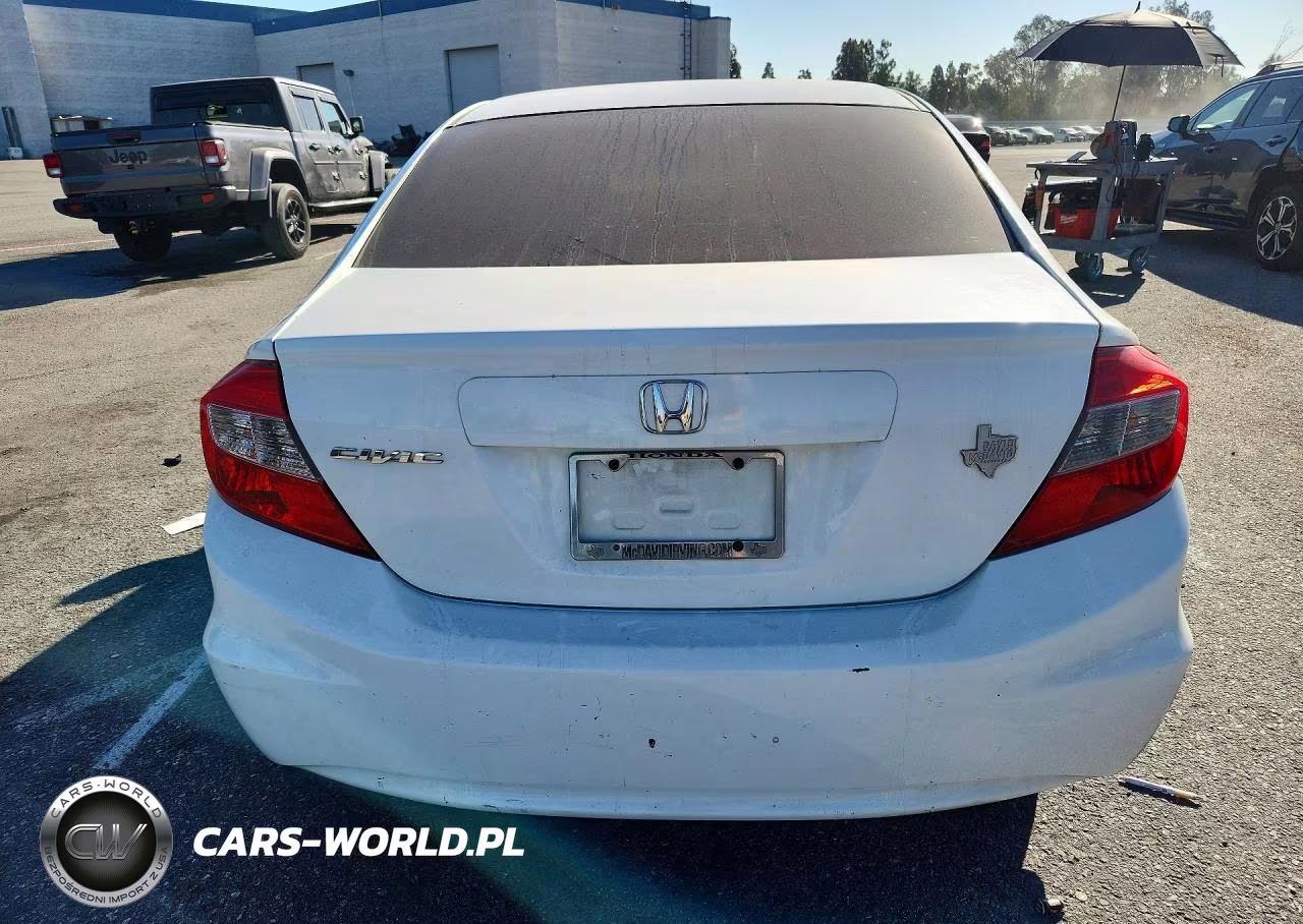 2012 Honda Civic Ex VIN:2HGFB2F86CH525448 - 6